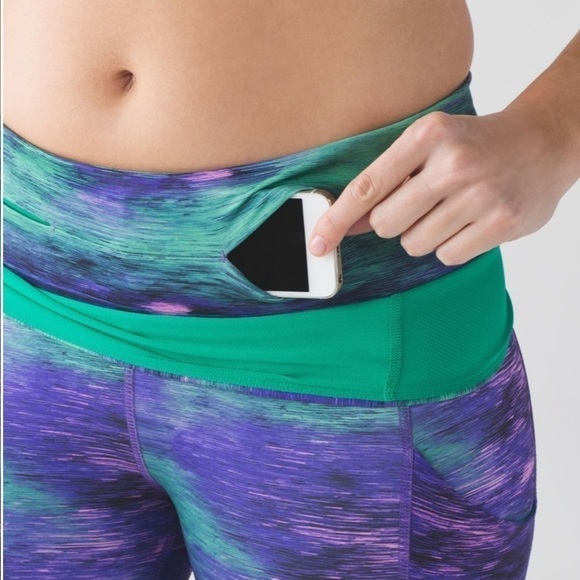 Lululemon Time to Shine high Waist Tight in Rio Nights Multi size 6 - Picture 6 of 16